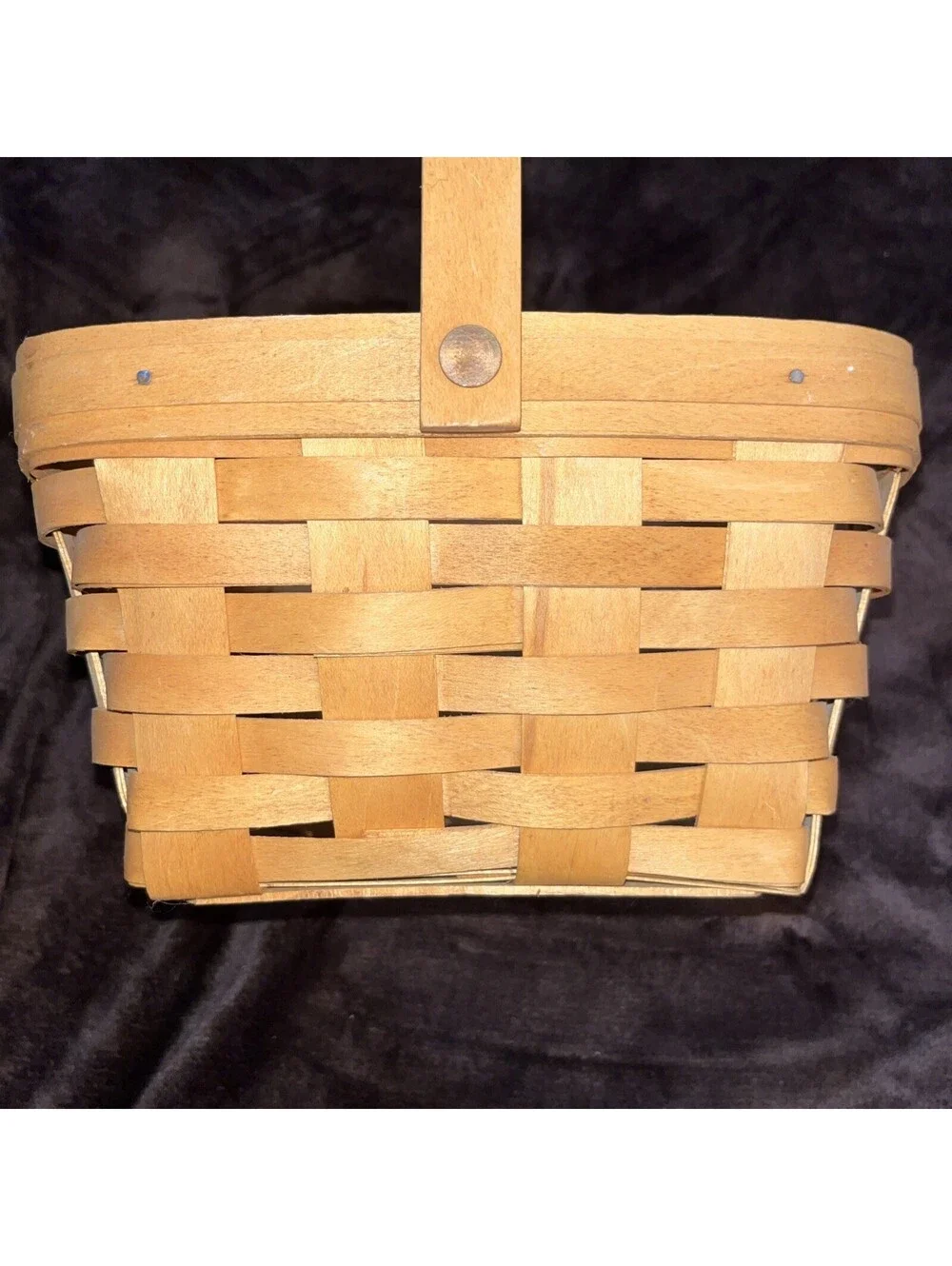 Longaberger Basket 9” x 5” with Handle